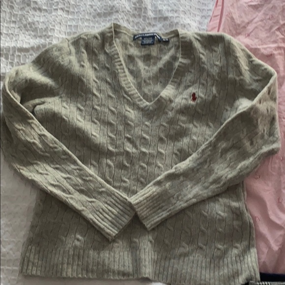 Ralph Lauren V-Neck Sweater - Picture 1 of 5
